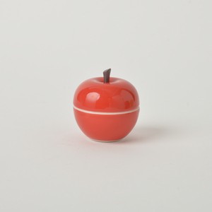 HASAMI Ware Apple Canister Red Accessory Case Accessory Made in Japan