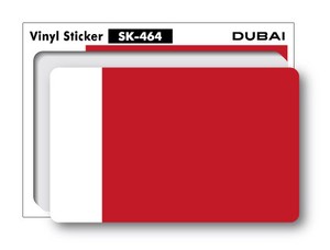 SK-464 国旗ステッカー ドバイ DUBAI 100円国旗 旅行 スーツケース 車 PC スマホ 100円　【2019新作】