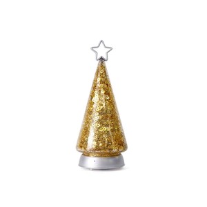 ミニバディー スパンコールツリー イエロー <クリスマス>