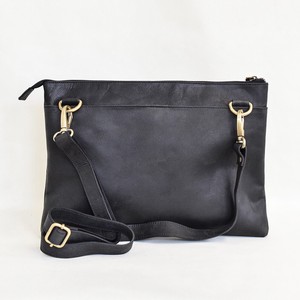 Clutch Bag Cattle Leather 2-way