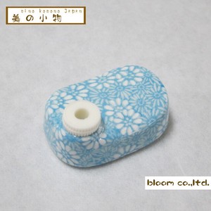 BINOKOMONO Squid Soy Sauce Bottle Chopstick Rest Flower Mino Ware Made in Japan