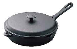 Nambu Ironware Frying Pan with Lid 24cm