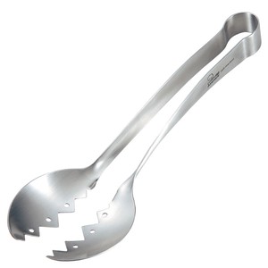 GS Stainless Steel Chefland Scoop Tongs