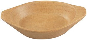Wooden Beech Tree Petty Gratin Plate 10×6.5×2.3cm