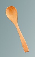 Plain Wood Tea Spoon