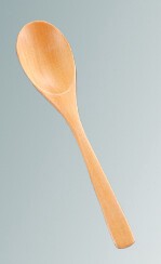 Plain Wood Pilaf Spoon