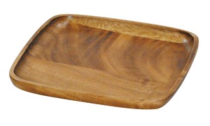 Wooden Acacia Plate Square
