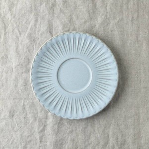 Mino ware Small Plate Blue Saucer Shush-grace Western Tableware Made in Japan