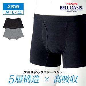 Cotton Boxer Underwear 2-colors