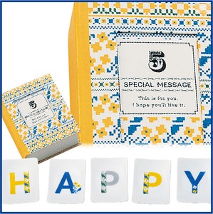 【特価品】【サンゴー】6782 メッセージカード（HAPPY)〈クラスカ〉