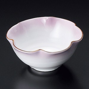 紫吹き渕サビ小鉢　12×6cm日本製 美濃焼