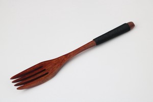 4 Pcs Fork wooden Wooden Leap Table Fork