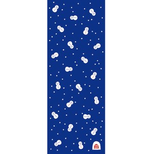 日式手巾 雪人 日式手巾