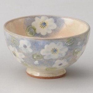 花ほのか桜茶碗大　陶器 日本製 美濃焼 飯碗