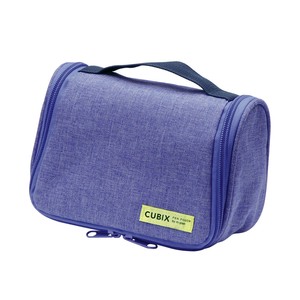 Pencil Case Handbag Attached Light blue