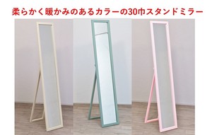 Soft Color 30 Stand Alone Mirror Assembly Furniture
