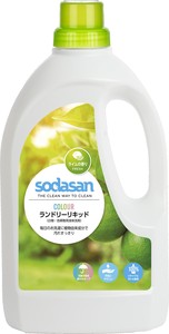 ソーダサン　ランドリーリキッド1.5L（洗濯用洗剤）【オーガニック】