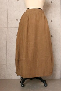 【2020新作】日本製　リネンバレルスカート№8398