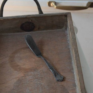 Tsubamesanjo Knife Antique sliver Western Tableware Made in Japan