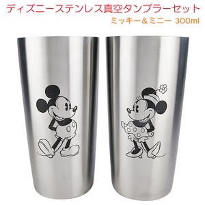 玻璃杯/杯子/保温杯 套组/套装 米妮 米奇 Disney迪士尼 300ML
