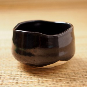 Yuzu Tenmoku Japanese Tea Cup Mino Ware Made in Japan