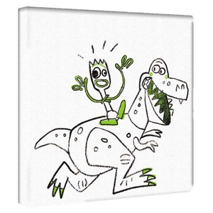【アートデリ】トイ・ストーリーのファブリックパネル インテリア雑貨 キャンバス ピクサー  pixa-1906-020