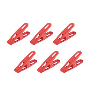 【DULTON　ダルトン】6 COLORED CLIPS A RED