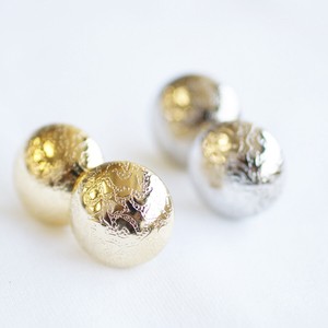 Pierced Earrings Resin Post Buttons Made in Japan