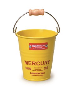 Mercury Tinplate Mini Bucket Yellow