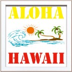 サインフレーム SIGN FRAME ALOHA HAWAII