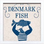 サインフレーム SIGN FRAME DENMARK FISH