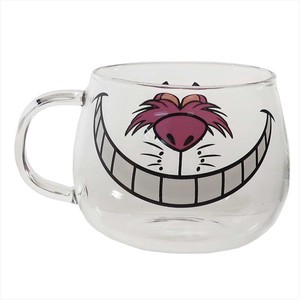 【マグカップ】ふしぎの国のアリス 耐熱ガラスマウスマグ チェシャ猫