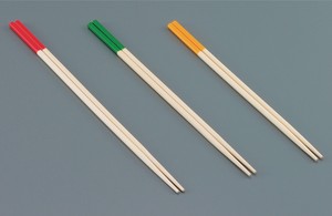 竹　カラー菜箸　3点セット（TNK印）
