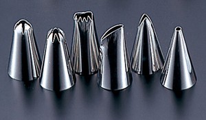 Queenrose Stainless Steel Piping Tip 6 pcs