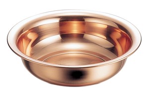 純銅　洗面器　32cm　S−9350　4．1L