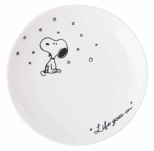 PEANUTS Snoopy Plate White