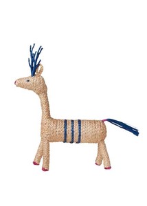Tray Hand Knitting Reindeer