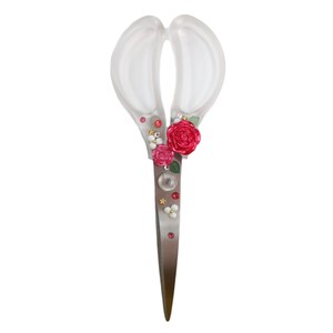 Clear Scissor Pearl Rose Made in Japan