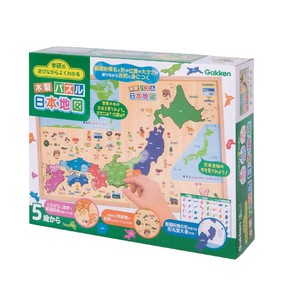 学研の遊びながらよくわかる 木製パズル日本地図