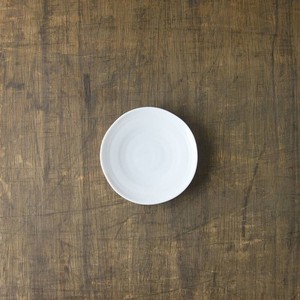 小田陶器 櫛目(kushime) 11cm小皿 白[日本製/美濃焼/和食器]