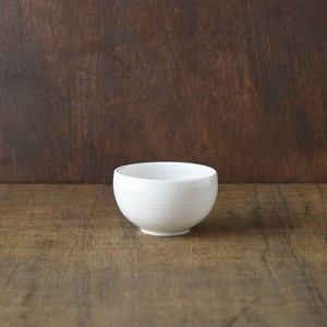 小田陶器 櫛目(kushime) 小煎茶碗 白[日本製/美濃焼/和食器]