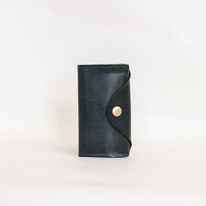 Business Card Holder Card Case Business Made in Japan Leather Dark Green