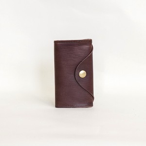 Business Card Holder Card Case Business Made in Japan Leather Brown