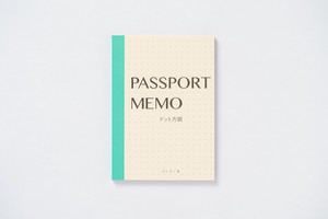 競馬新聞で作ったパスポートメモ＜ドット方眼＞ P-138 4573191041382 【日本製】旅行 トラベル ポケット