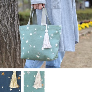 Tote Bag Star Embroidered