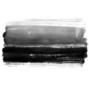 キャンバスパネル ART Panel Black striped watercolor hand dwawn background Abstract Aet Painting