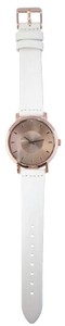 【腕時計】 革ベルト クラシー ホワイト QKD054-3