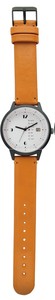 【腕時計】 革ベルト グラモン ブラウン QKD052-3