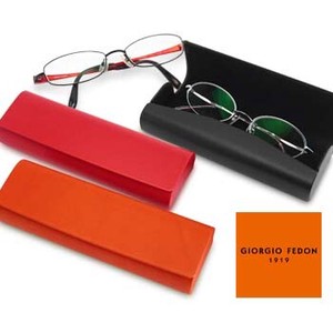 【イタリア製】GIORGIO FEDON  グラスケース　メガネケース　スリムタイプ　ギフト