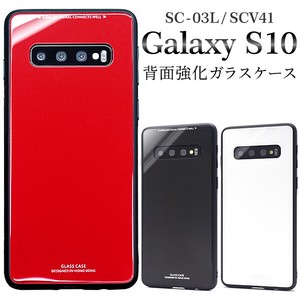 Smartphone Case Galaxy 10 SC 3 CV 4 1 Back tempered glass Case